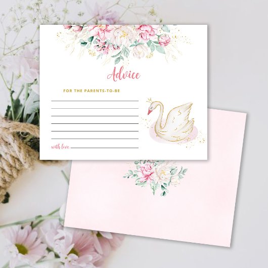 Carte de conseils Princesse Cygne