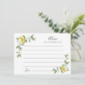 carte de conseils sur l'aquarelle et la verdure (Debout devant)