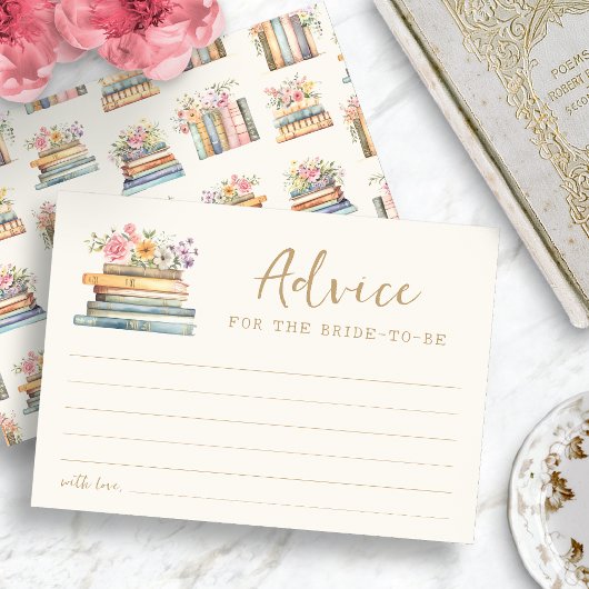 Carte de conseils sur le thème du livre