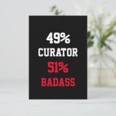 Carte de conservateur Badass (Debout devant)
