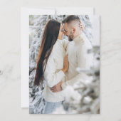 Carte de conservation de la date de Noelle aquarel (Devant)