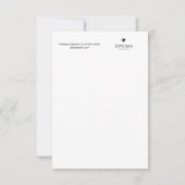 Carte de conservation de la sagesse (Dos)