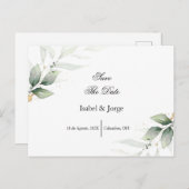 Carte de conservation de la verdure espagnole (Devant / Derrière)