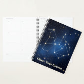 Carte de constellation céleste | Étoile en feuille (Devant avec enveloppe)