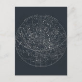 Carte de constellation vintage (Devant)