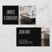 Carte de construction des CABINETS et des COMPTOIR (Devant / Derrière)