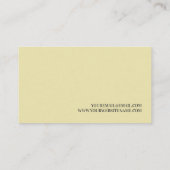 Carte de construction du constructeur (Dos)