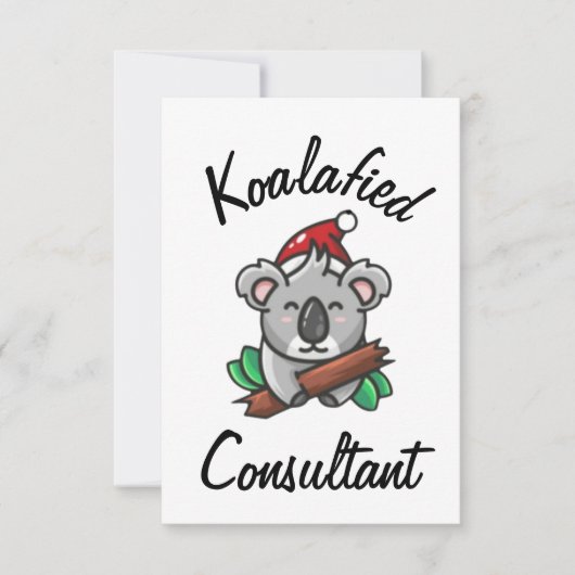 Carte de consultant koalafied (Devant)