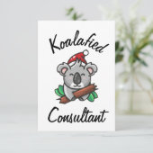 Carte de consultant koalafied (Debout devant)