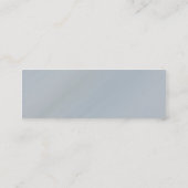 Carte de contact de lumière de courbes d'exécutif (Dos)