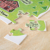 Carte de Cooperstown, Jigsaw Puzzle (Côté)