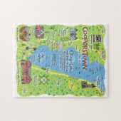 Carte de Cooperstown, Jigsaw Puzzle (Horizontal)
