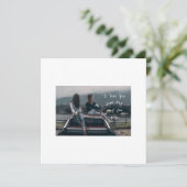 Carte de copine (Debout devant)