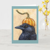 carte de corbeau Lexie (Fleur jaune)