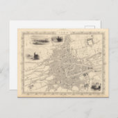 Carte de Cork, Irlande (Devant / Derrière)