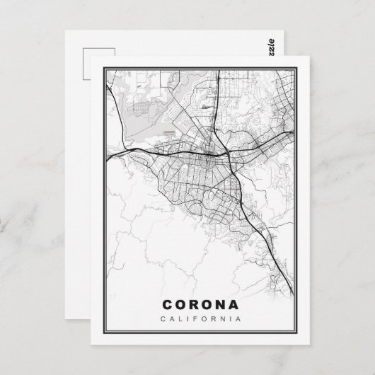 Carte de Corona (Devant / Derrière)