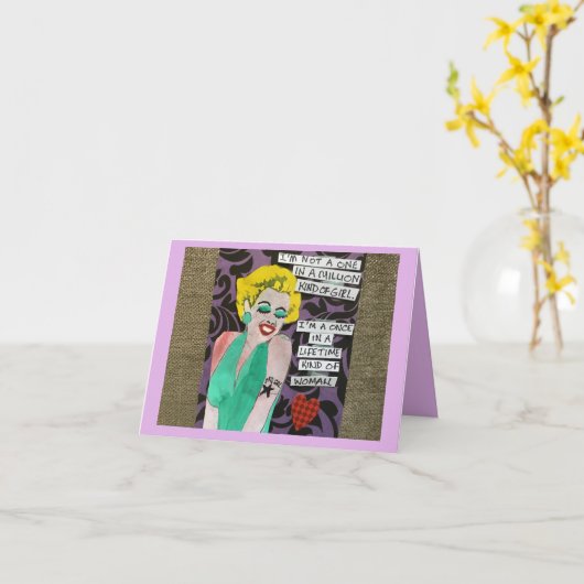 CARTE DE CORRESPONDANCE- (Fleur jaune)