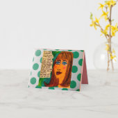 Carte de correspondance (Fleur jaune)