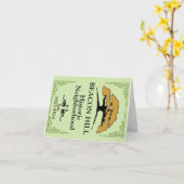 Carte de correspondance (Fleur jaune)