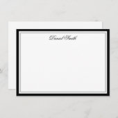 Carte de correspondance (Devant / Derrière)