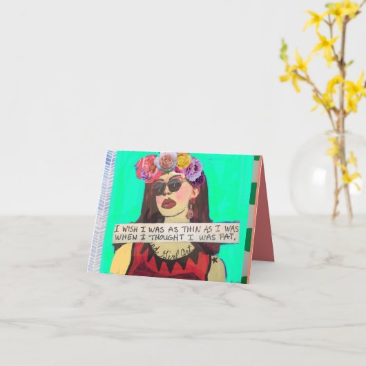 carte de correspondance (Fleur jaune)