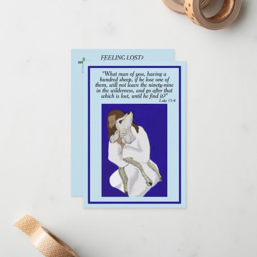 Carte de correspondance (Devant/Arrière en situation)