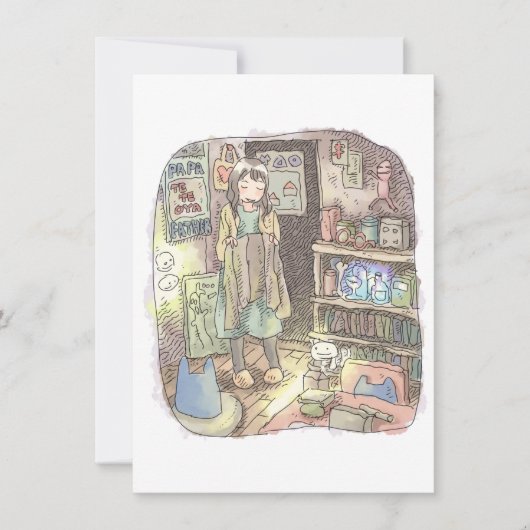 CARTE DE CORRESPONDANCE さやしごじ (Devant)