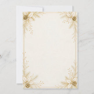 CARTE DE CORRESPONDANCE クリスマス招待状