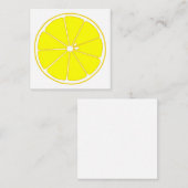 CARTE DE CORRESPONDANCE レモン (Devant / Derrière)