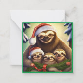 Carte De Correspondance 4 Fêtes de famille (Devant)