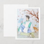 Carte De Correspondance Abe no Seimei (Devant / Derrière)