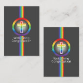 Carte De Correspondance Accueil Congrégation christianisme (Devant / Derrière)