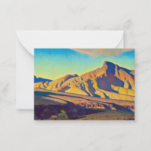 Carte De Correspondance Accueil du Rat du désert par Maynard Dixon (Devant)