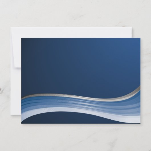 Carte De Correspondance Acier avec nom Shai Flat Note (Dos)