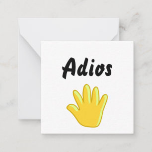 Carte De Correspondance Adios