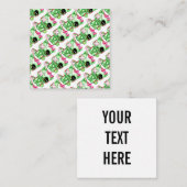 Carte De Correspondance Adorable Kitty Zombie (Devant / Derrière)