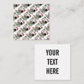 Carte De Correspondance Adorable Zombie Kitty (Devant / Derrière)