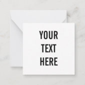 Carte De Correspondance Adorable Zombie Kitty (Dos)