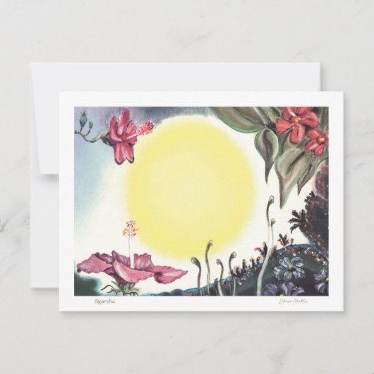 Carte De Correspondance Agartha (Devant)