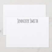 Carte De Correspondance Agritourisme moderne personnalisé style manuscrit (Devant / Derrière)