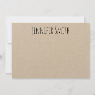 Carte De Correspondance Agritourisme moderne personnalisé style manuscrit