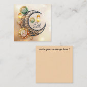 Carte De Correspondance Aïd Moubarak (Devant / Derrière)