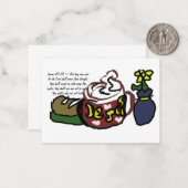 Carte De Correspondance aile Jésus (Devant/Arrière en situation)