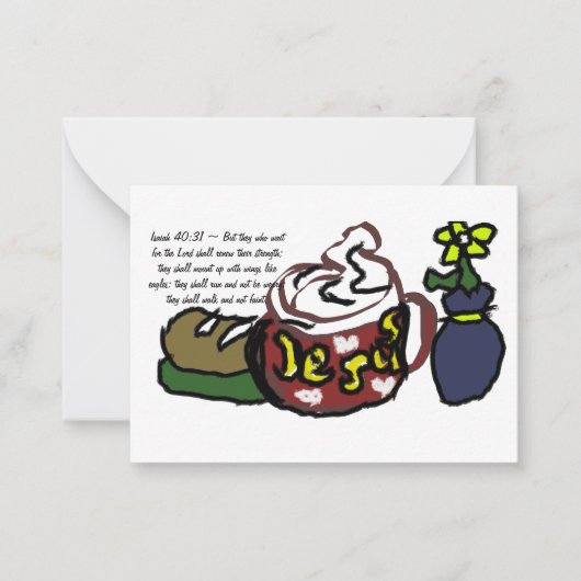 Carte De Correspondance aile Jésus (Devant)