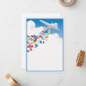 Carte De Correspondance Ailes © (Devant/Arrière en situation)