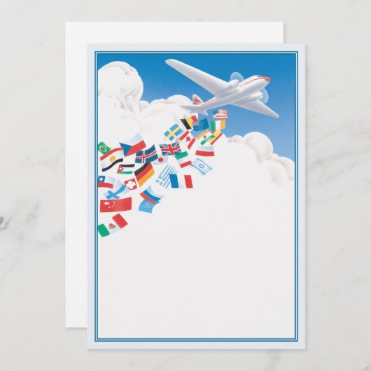 Carte De Correspondance Ailes © (Devant / Derrière)