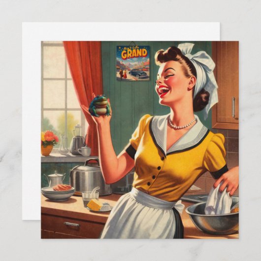 Carte De Correspondance Ain't Life Great (Devant / Derrière)