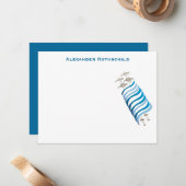 Carte De Correspondance Alexander Chanoch TY (Devant/Arrière en situation)