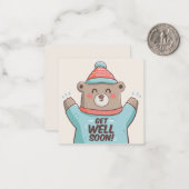 Carte De Correspondance Allez-y bientôt (Devant/Arrière en situation)