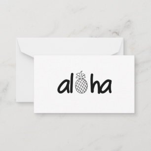Carte De Correspondance Aloha
